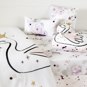 Dreamit - Ens. literie bébé 6 pièces Florale Dreamit - Ens. literie bébé 6 pièces Florale