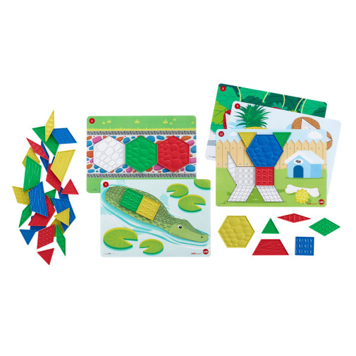 Green n Learn Sensory Pattern Blocks
