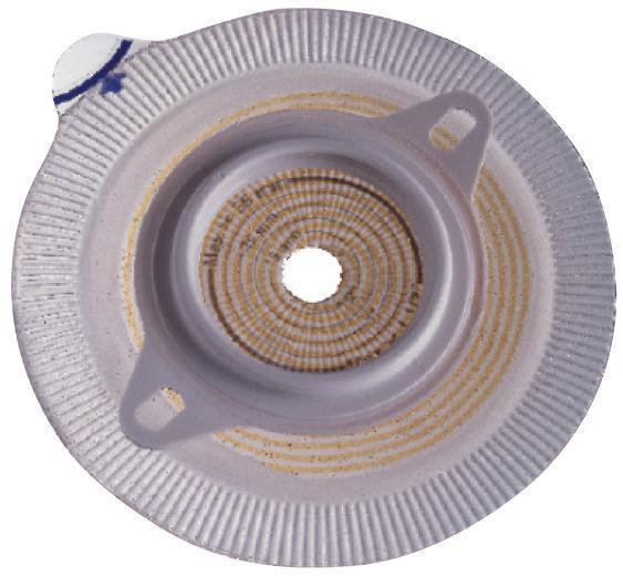Assura Flat Ostomy Barrier, 30 mm Stoma Opening, Red Color Match MK 551007