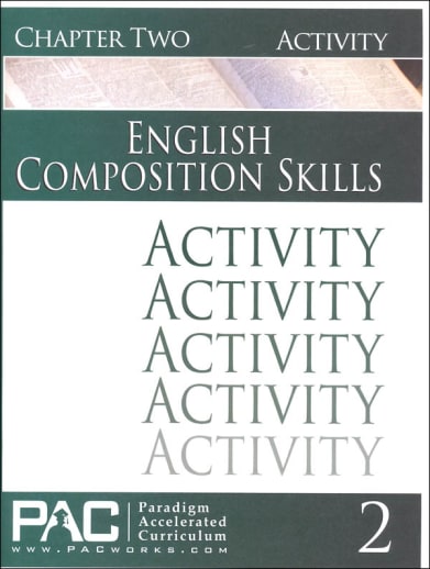 English II: Composition Skills Chapter 2 Activities