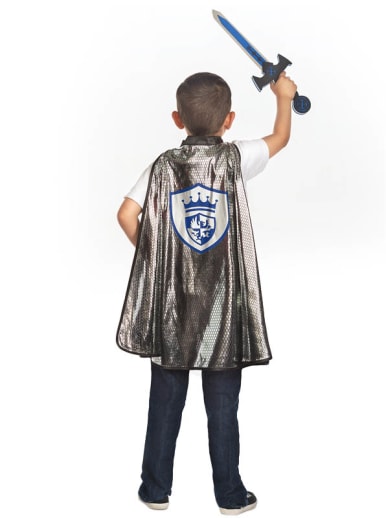 Little Adventures Knight Cape and Sword Set (Ages 3-8)