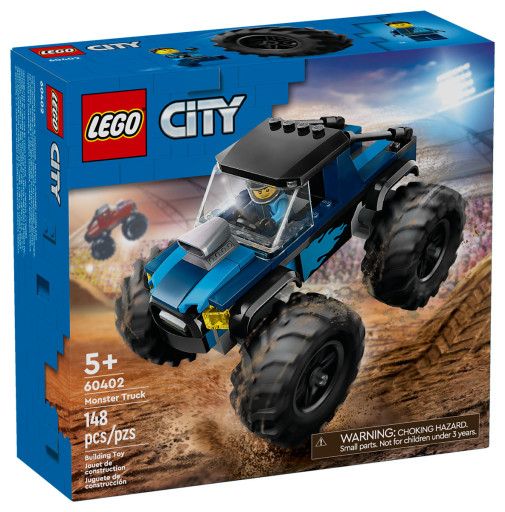 LEGO City Great Vehicles Blue Monster Truck 60402