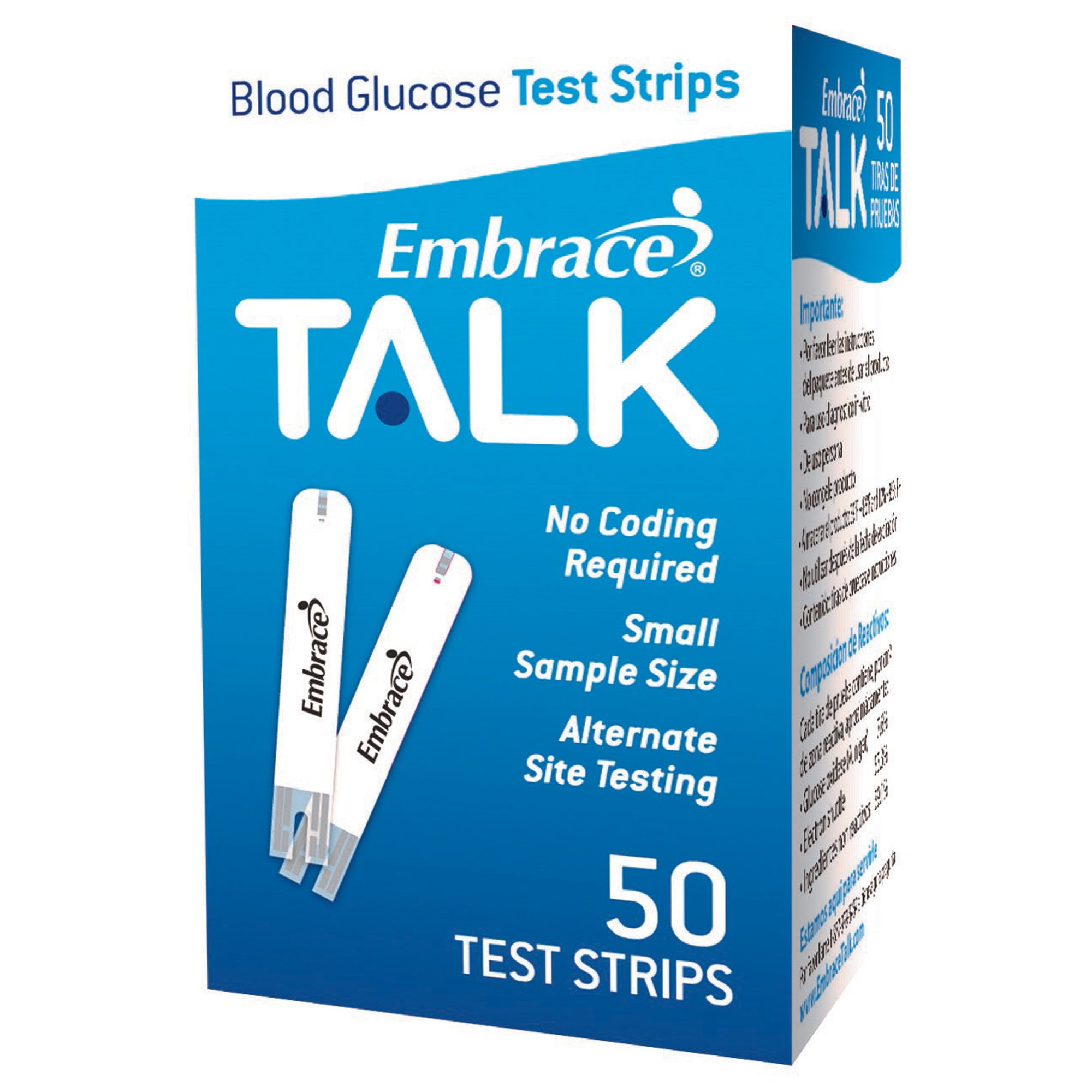 Omnis Health Embrace Blood Glucose Test Strips MK 1125169