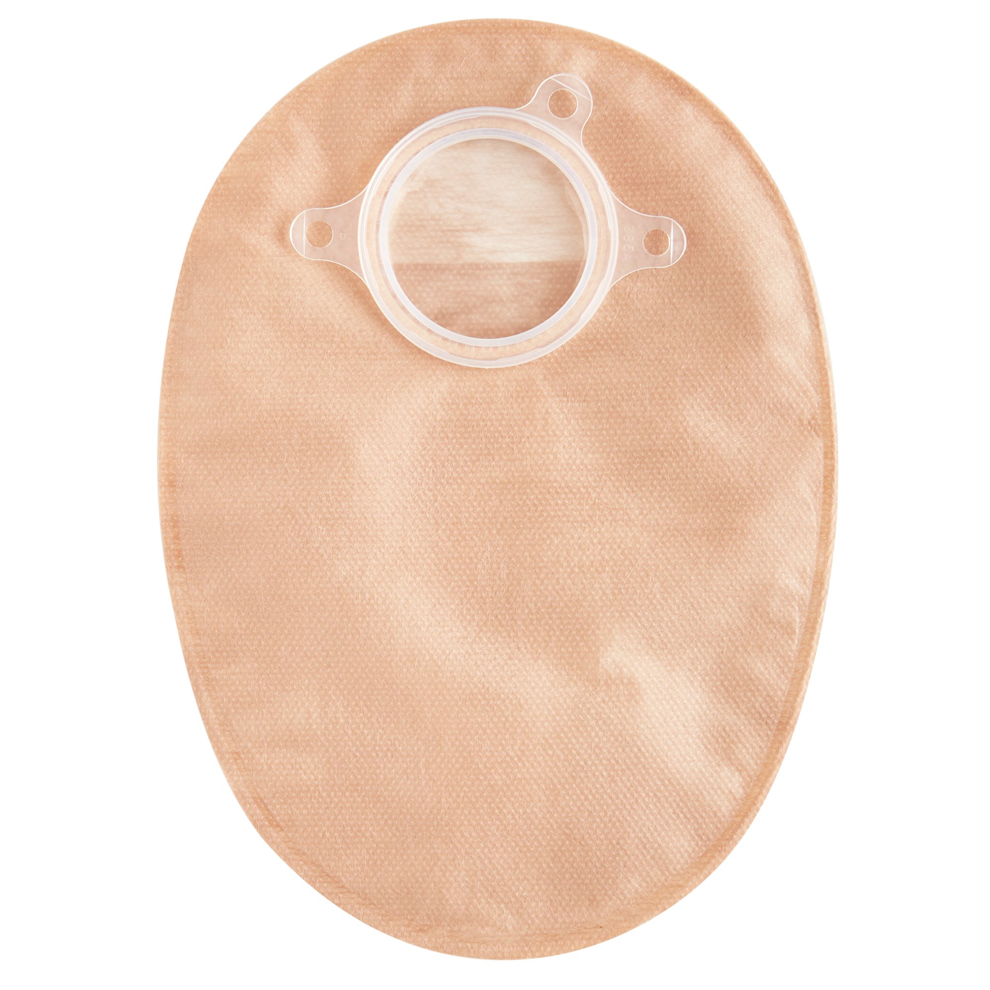The Natura+ Two-Piece Closed End Beige Filtered Ostomy Pouch, 57mm Flange MK 814618