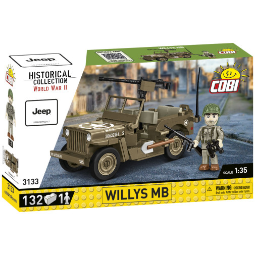 Willys MB  - 132 pieces (World War II Historical Collection)
