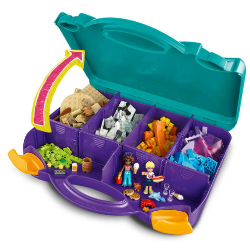 りー LEGO Friends Creative Beach and Travel Suitcase (42672)