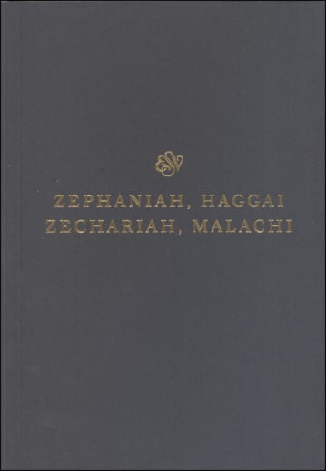 Zephaniah, Haggai, Zechariah, and Malachi Scripture Journal (ESV Scripture Journal)