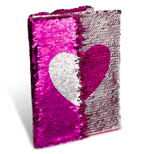 Heart Sequin Journal