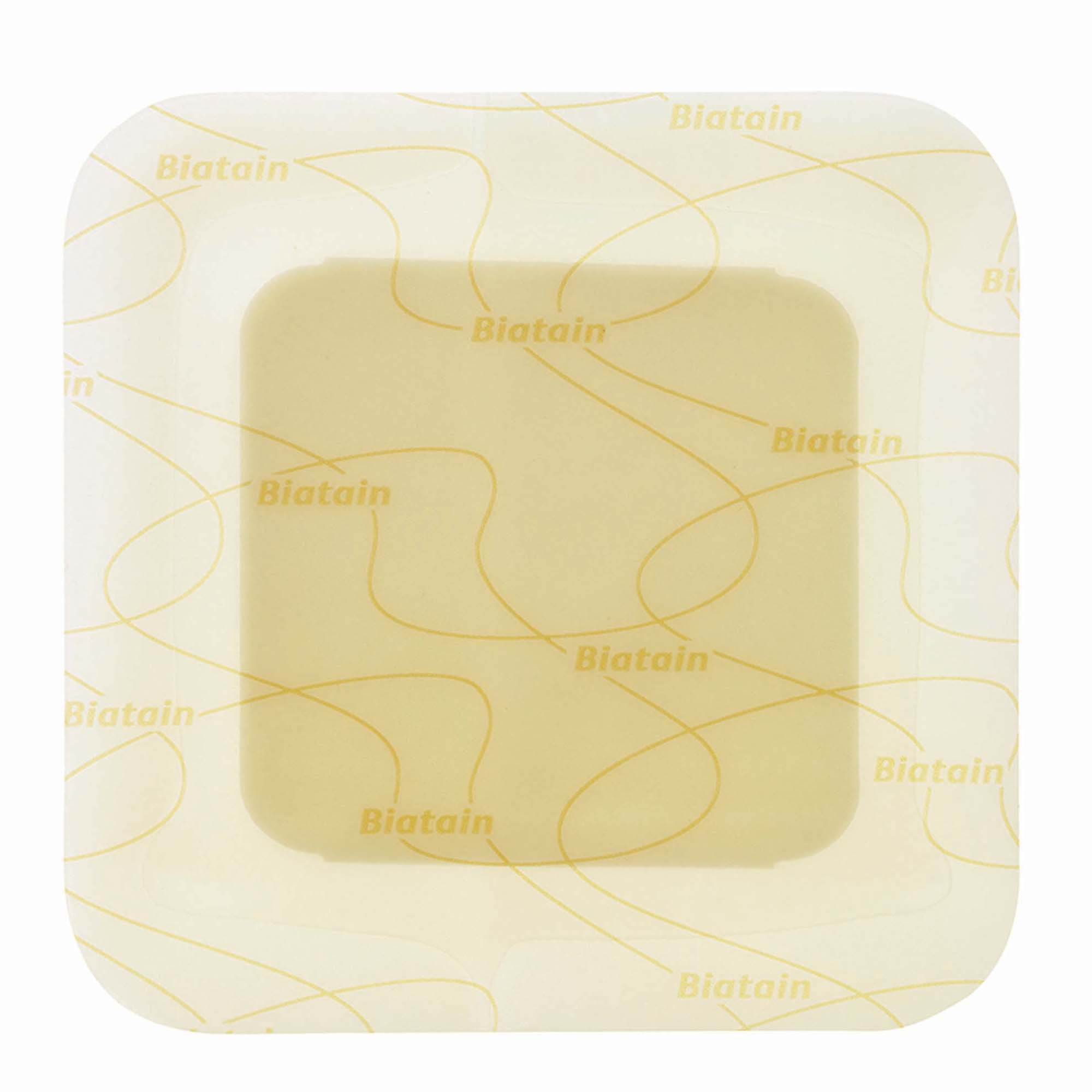 Biatain Hydrocolloid Adhesive with Border Foam Dressing, 4 x 4 Inch MK 446876