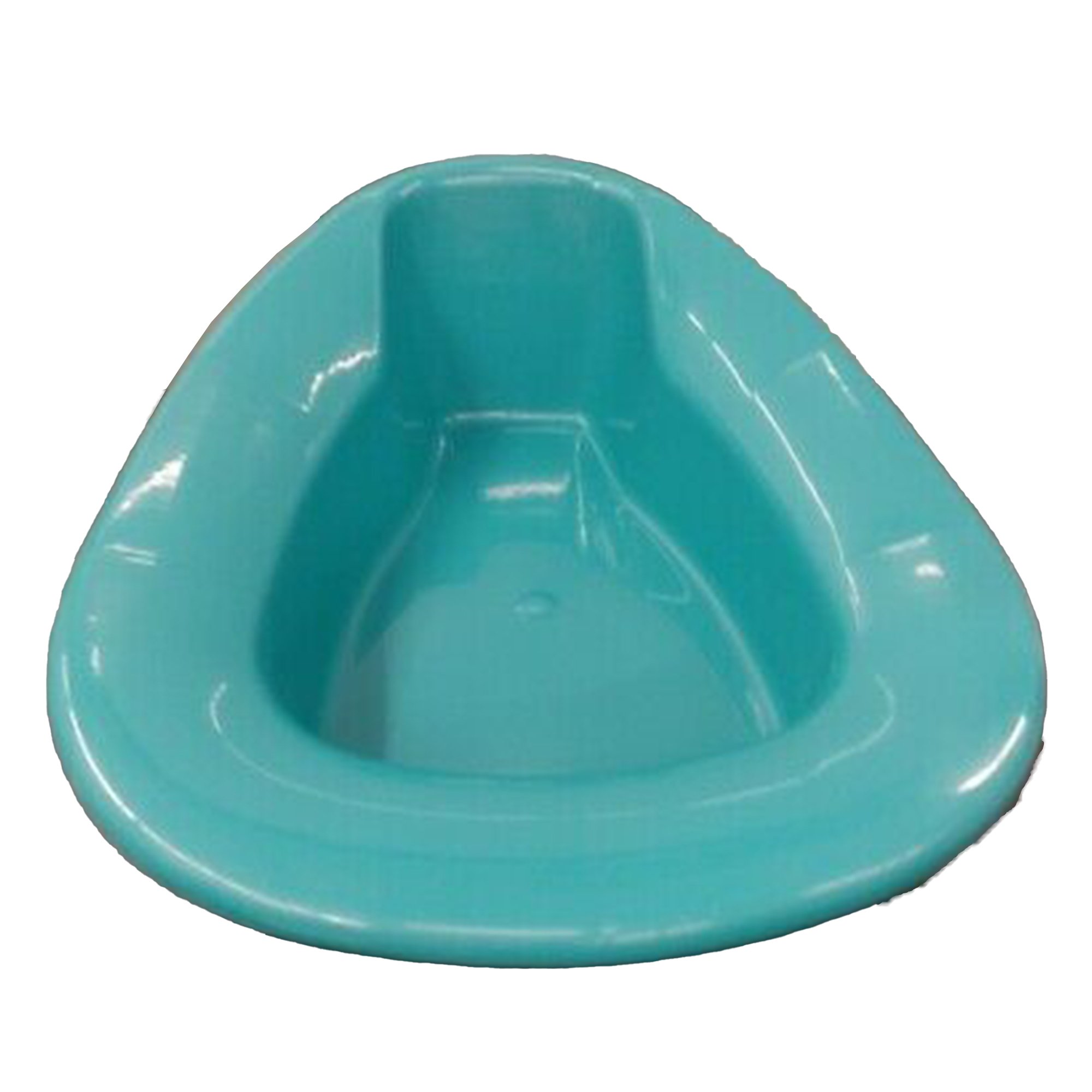GMAX Industries Stackable Bedpan Commode, Turquoise MK 1123211