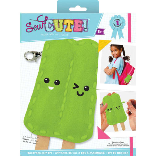 Sew Cute Felt Keychain Kit Popsicle