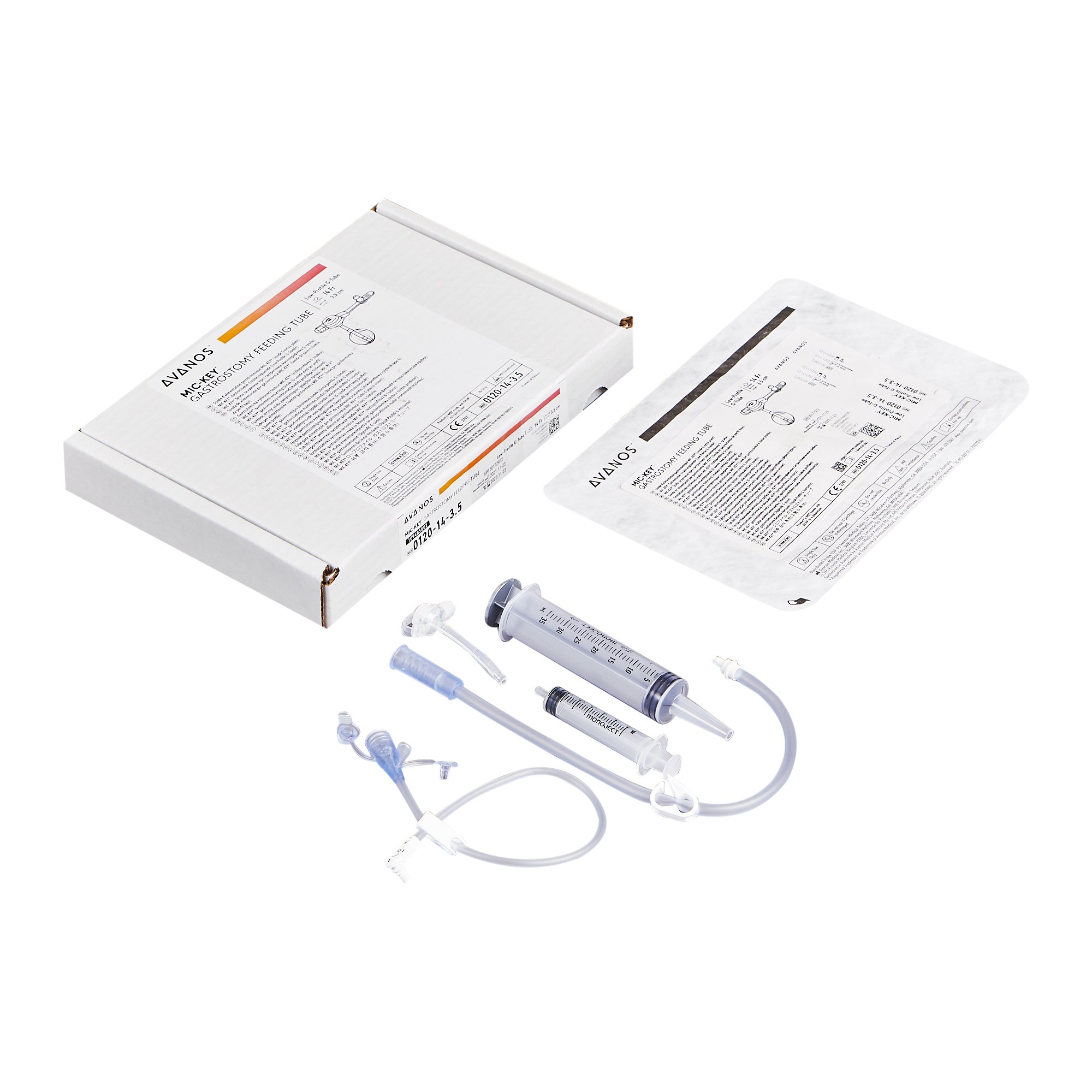 Mic-Key Low Profile Gastrostomy Tube Kit, 14 Fr., 3.5 cm Tube MK 401365