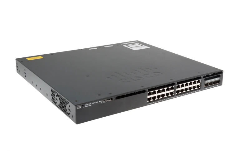 Cisco 3650 Series PoE+ 24 Port Switch, IP Base, WS-C3650-24PS-S,  Refurbished, Original