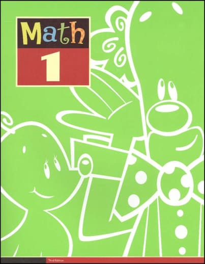 BJU Press Math 1 Student Worktext 3rd Edition