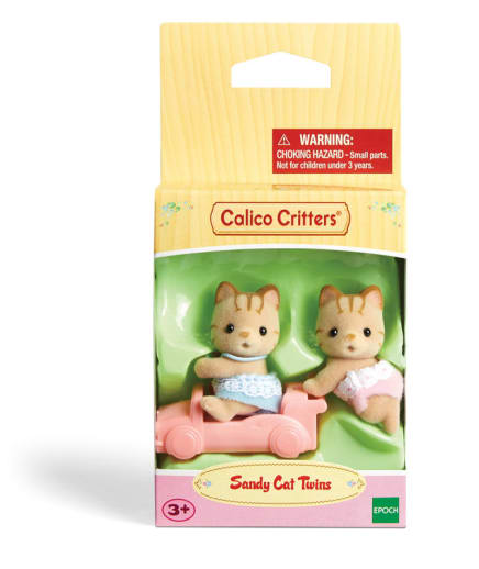 Sandy Cat Twins (Calico Critters)