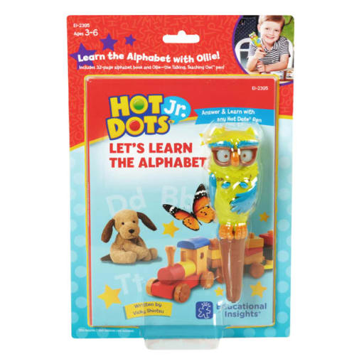 Hot Dots Jr. Let's Learn the Alphabet Interactive Book & Pen