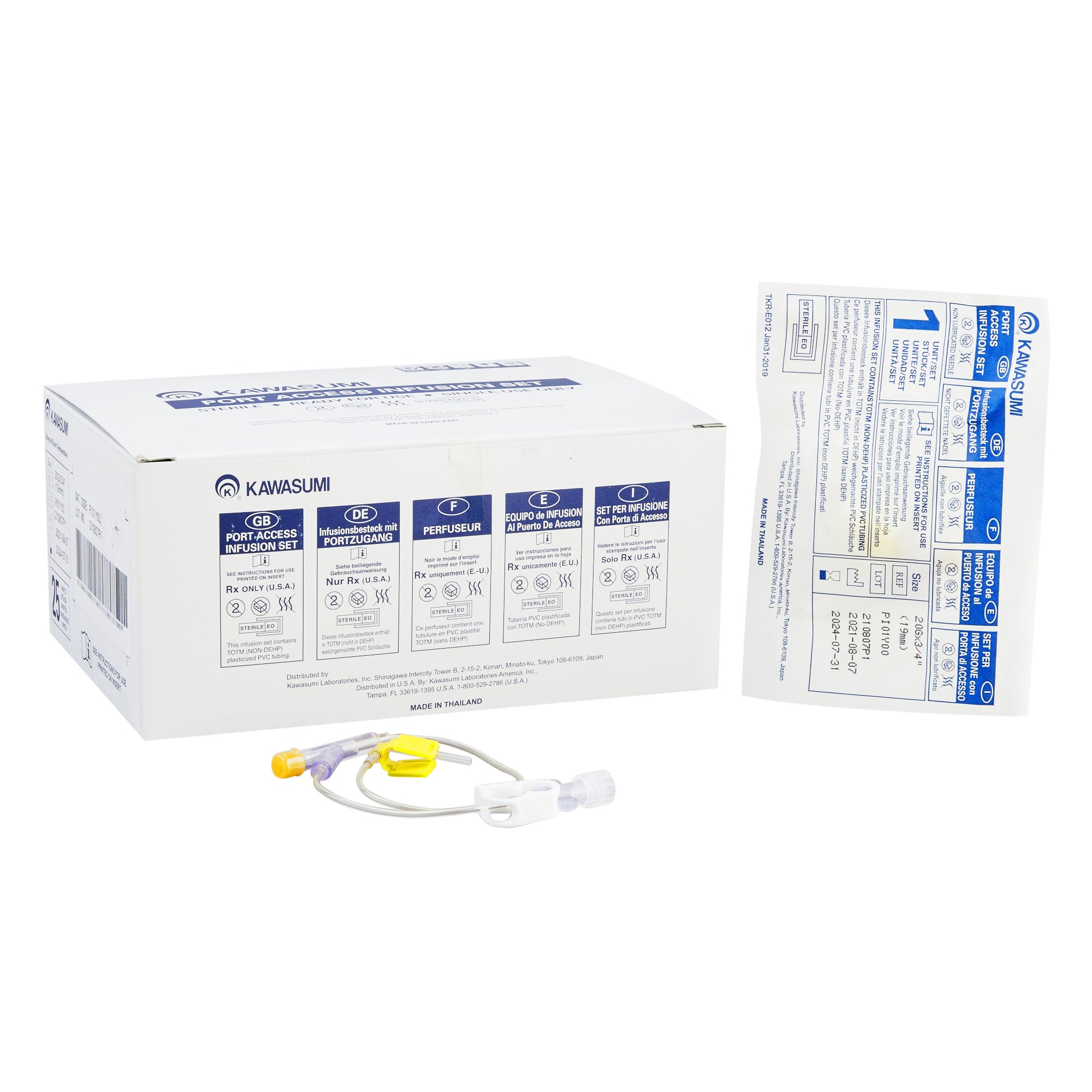 Kawasumi Huber Infusion Set MK 356640