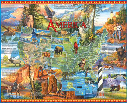 National Parks Puzzle (1000 piece)