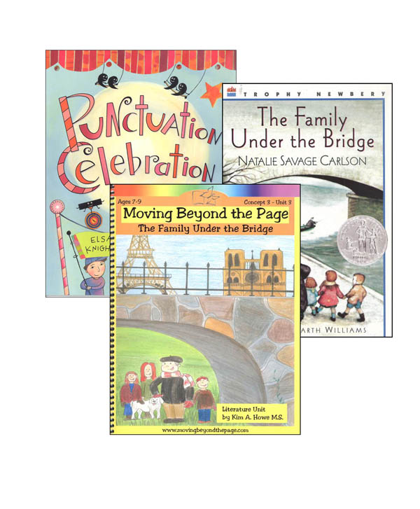 Family Under the Bridge Literature Unit Pkg