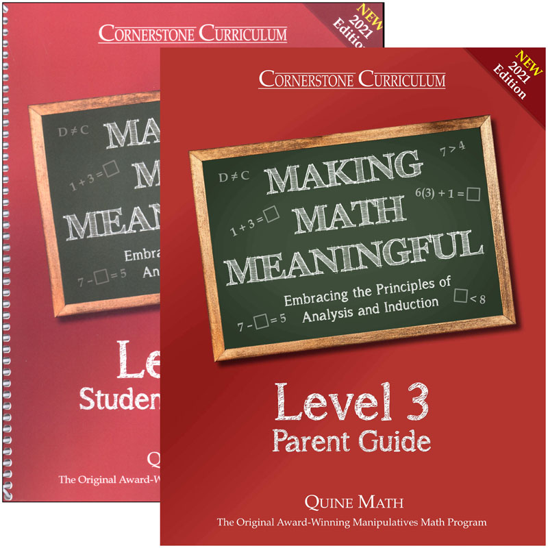 Making Math Meaningful 3 Parent/Teacher Combo Set (Revised Editions)