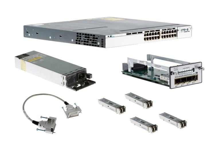 WS-C3750X-24T-L 2台セッ Cisco Catalyst 3750x Series Switches (WS-C3750X-24T-L) - Cisco