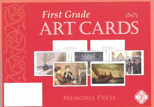 First Grade Art Cards