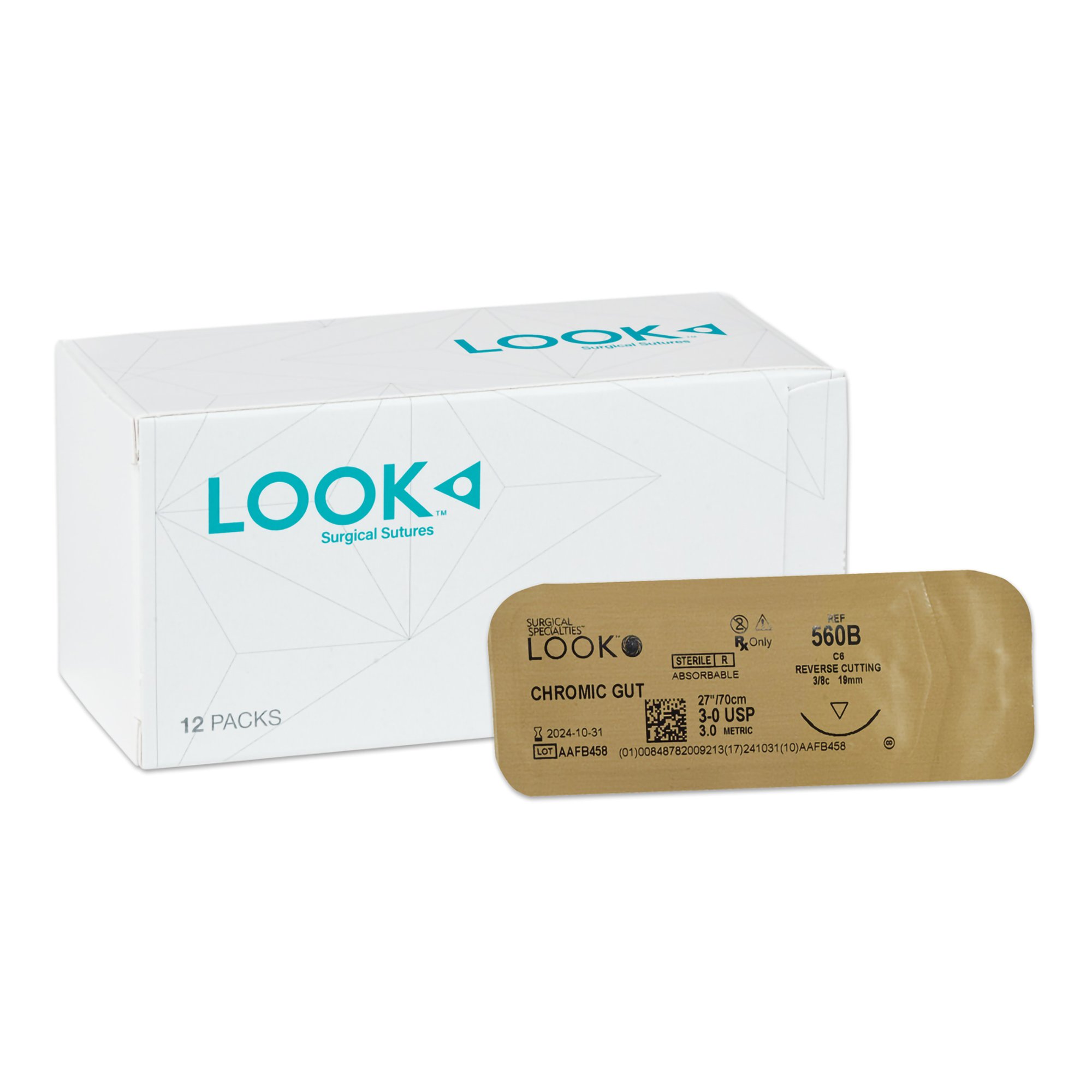 LOOK Suture with C6 Needle MK 289397