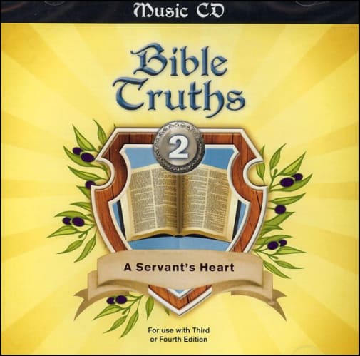 BJU Press Bible Truths 2 Music CD 4th Edition