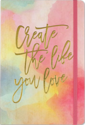 Watercolor Sunset A5 Dot Matrix Notebook