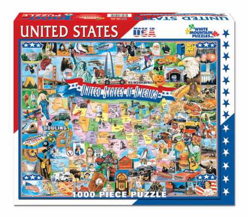  White Mountain Puzzles Great Art - 1000 Piece Jigsaw Puzzle :  Toys & Games