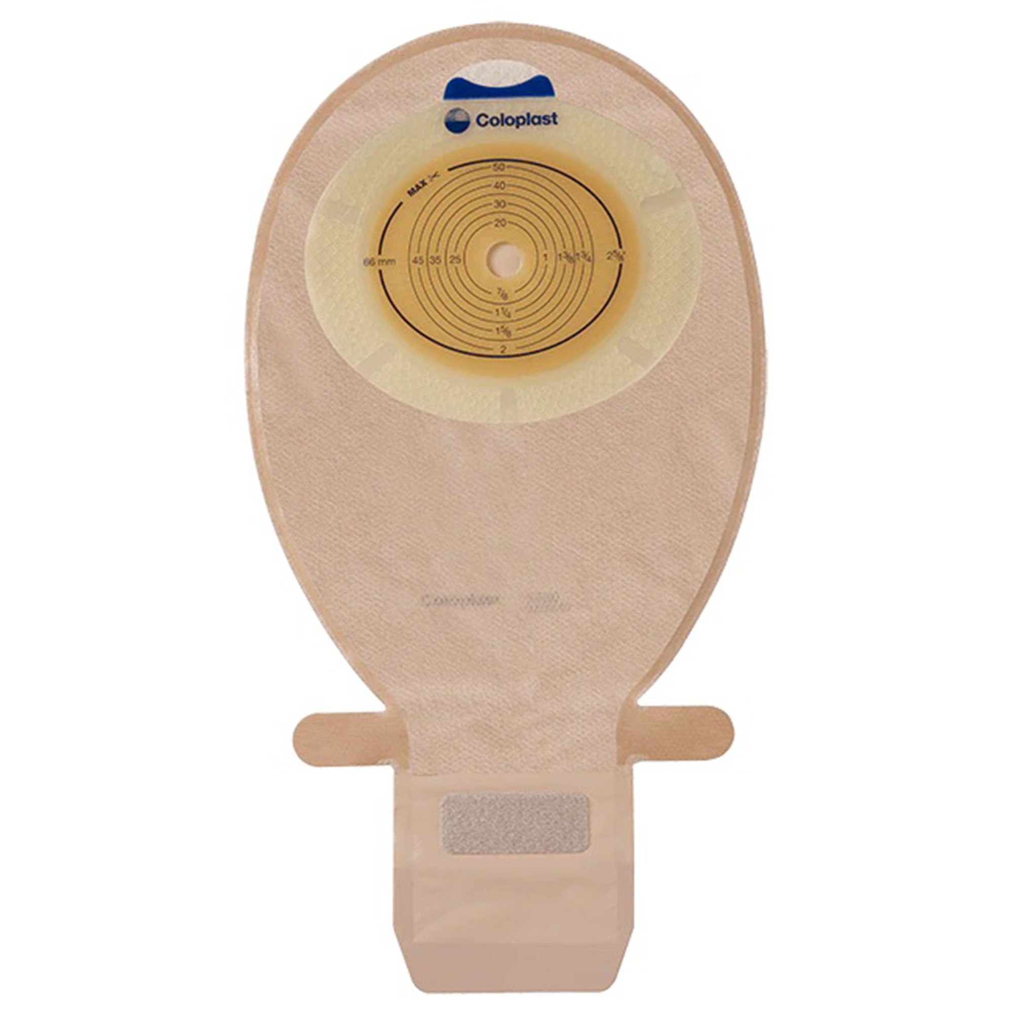 SenSura Flat 1-Piece Transparent Ostomy Pouch, 35 mm Stoma MK 703274