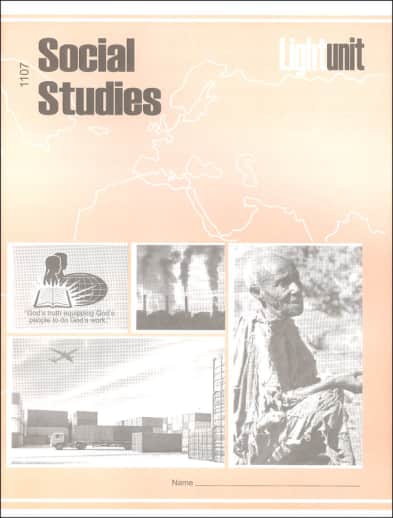 Christian Light Social Studies 1107 LightUnit