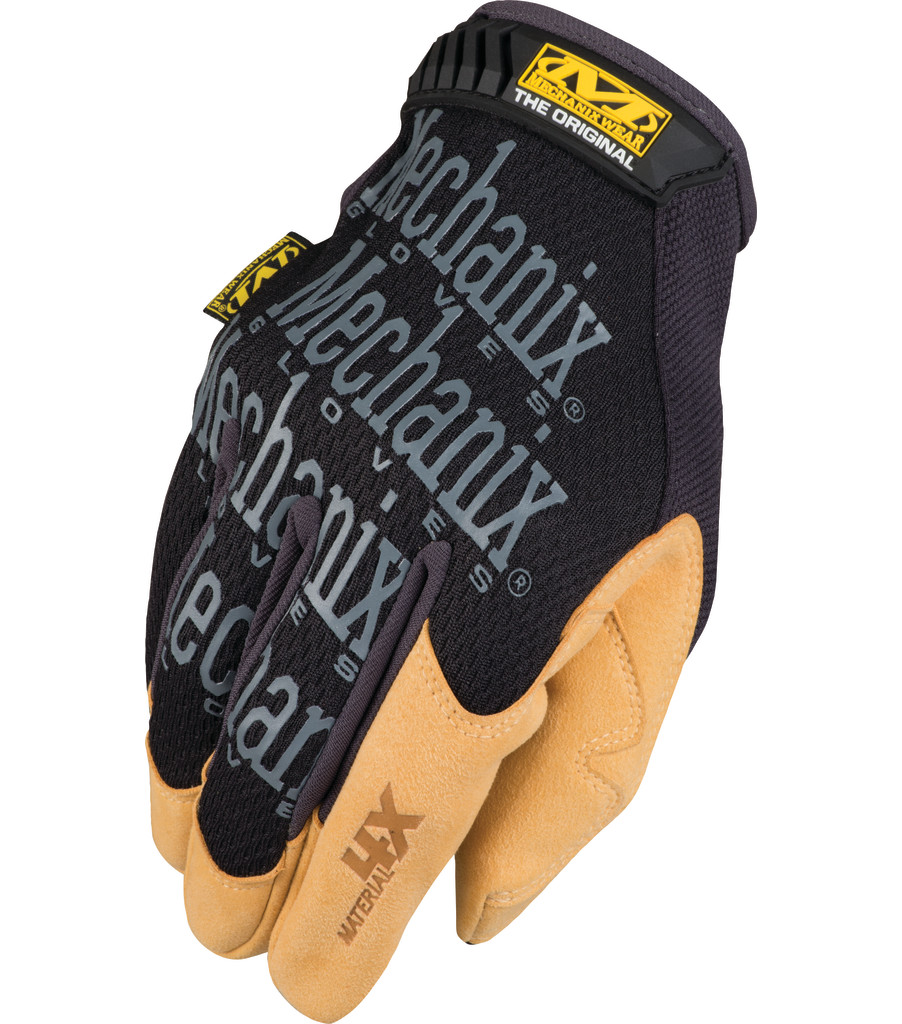 MECHANIX WEAR Large Black Synthetic Leather Gloves, (1-Pair) in the Work  Gloves department at