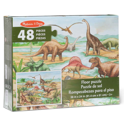 Melissa & Doug Dinosaurs Floor Puzzle (48 Pieces)
