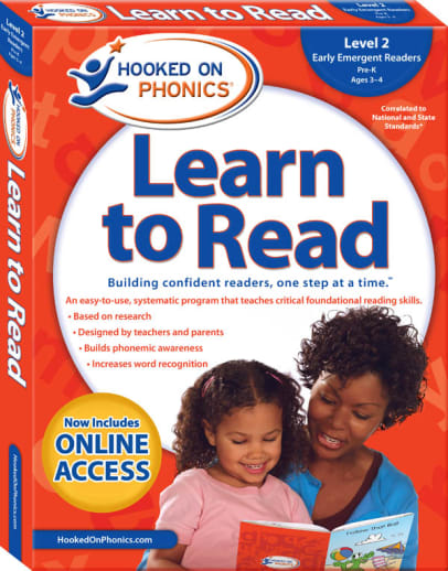 Hooked on Phonics Learn to Read Level 2 (Pre-K)