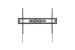 Fixed TV Wall Mount for 60-100in TVs, 900x600 VESA, Ultra Low Profile