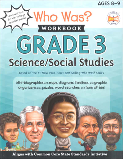 Who Was? Workbook: Grade 3 Science and Social Studies