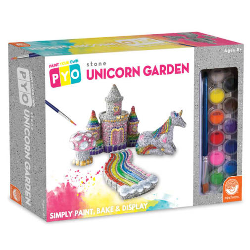 Paint Your Own Stone: Unicorn Garden