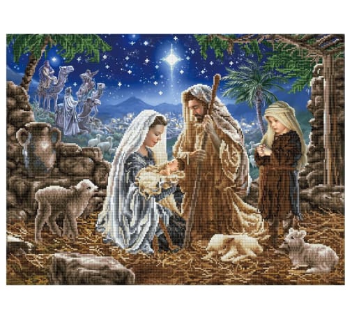 Let Us Adore Him Diamond Dotz Kit (Advanced)