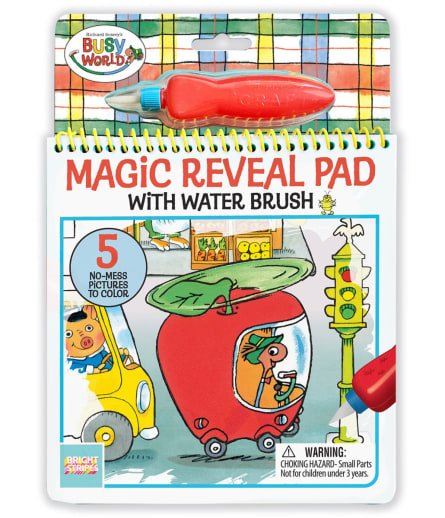 Busy Town Magic Reveal Pad