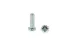 Rack Mount Cage Nut Screws, M6, Qty 100