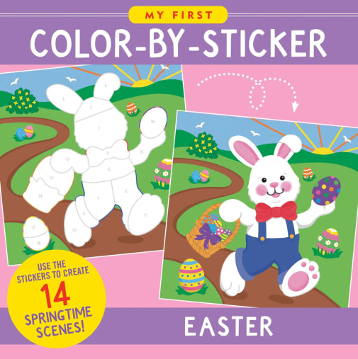 My First Color-by-Sticker - Easter