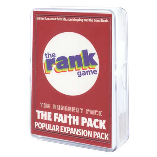 Rank Game: Faith Pack Expansion (Burgundy Pack)