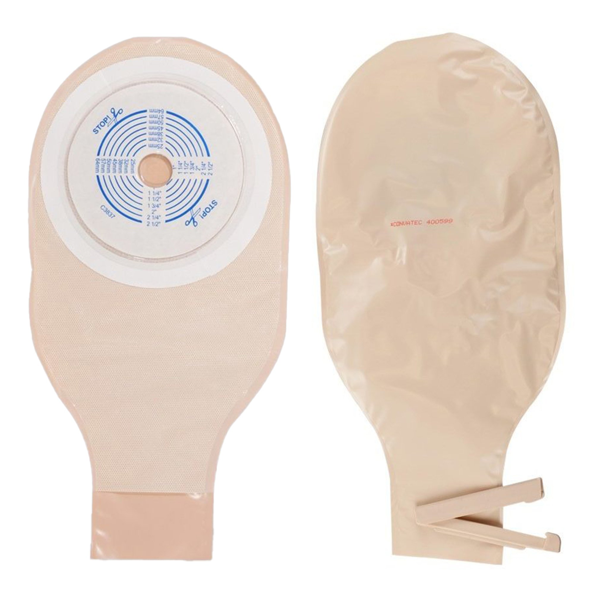 ActiveLife One-Piece Opaque Colostomy Pouch, Cut to Fit Stomas 19  64 mm MK 372846