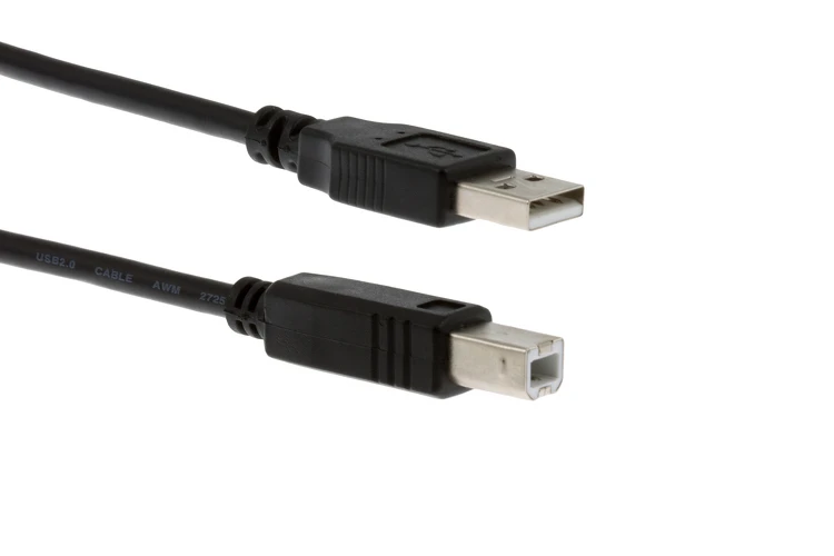 USB 2.0 A to B Cable 6 foot