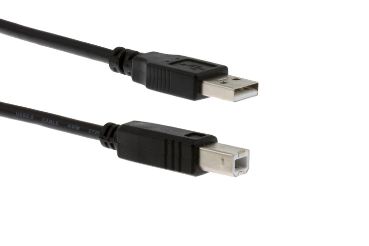 USB 2.0 A Male to B Male Cable | Hi Speed | 6 Ft | Ships Fast