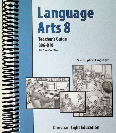 Language Arts 806-810 Teacher's Guide Sunrise 2nd Edition