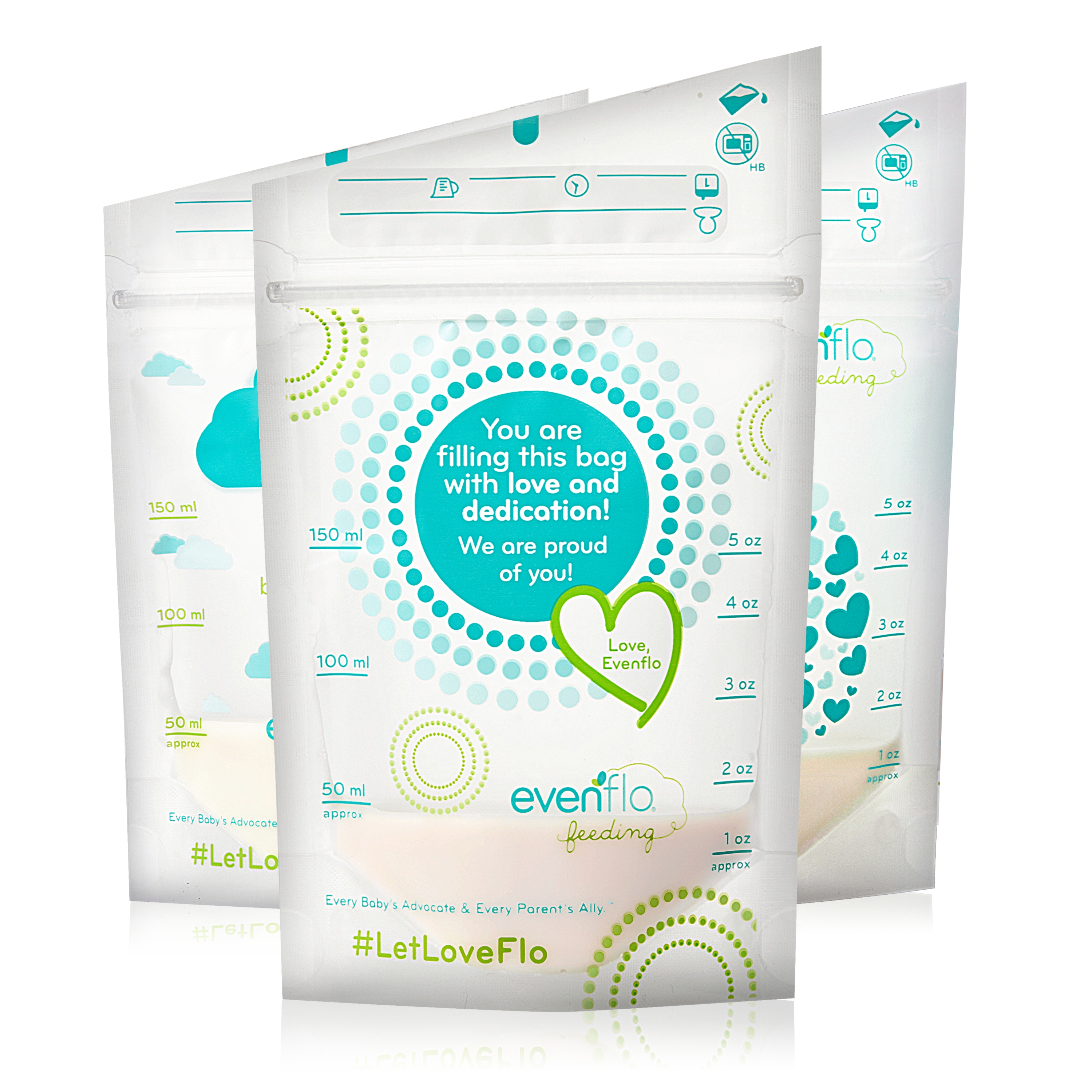 Evenflo Breast Milk Storage Bags MK 1106549