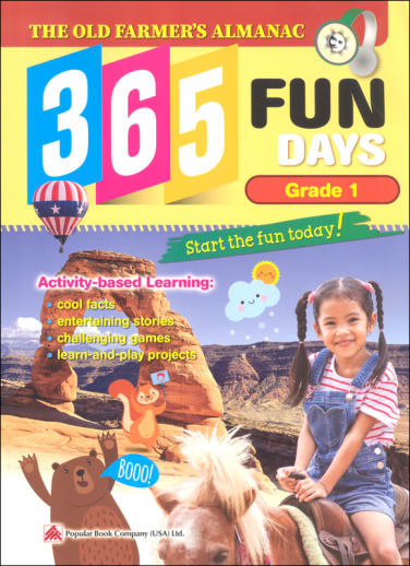 Old Farmer's Almanac 365 Fun Days: Grade 1