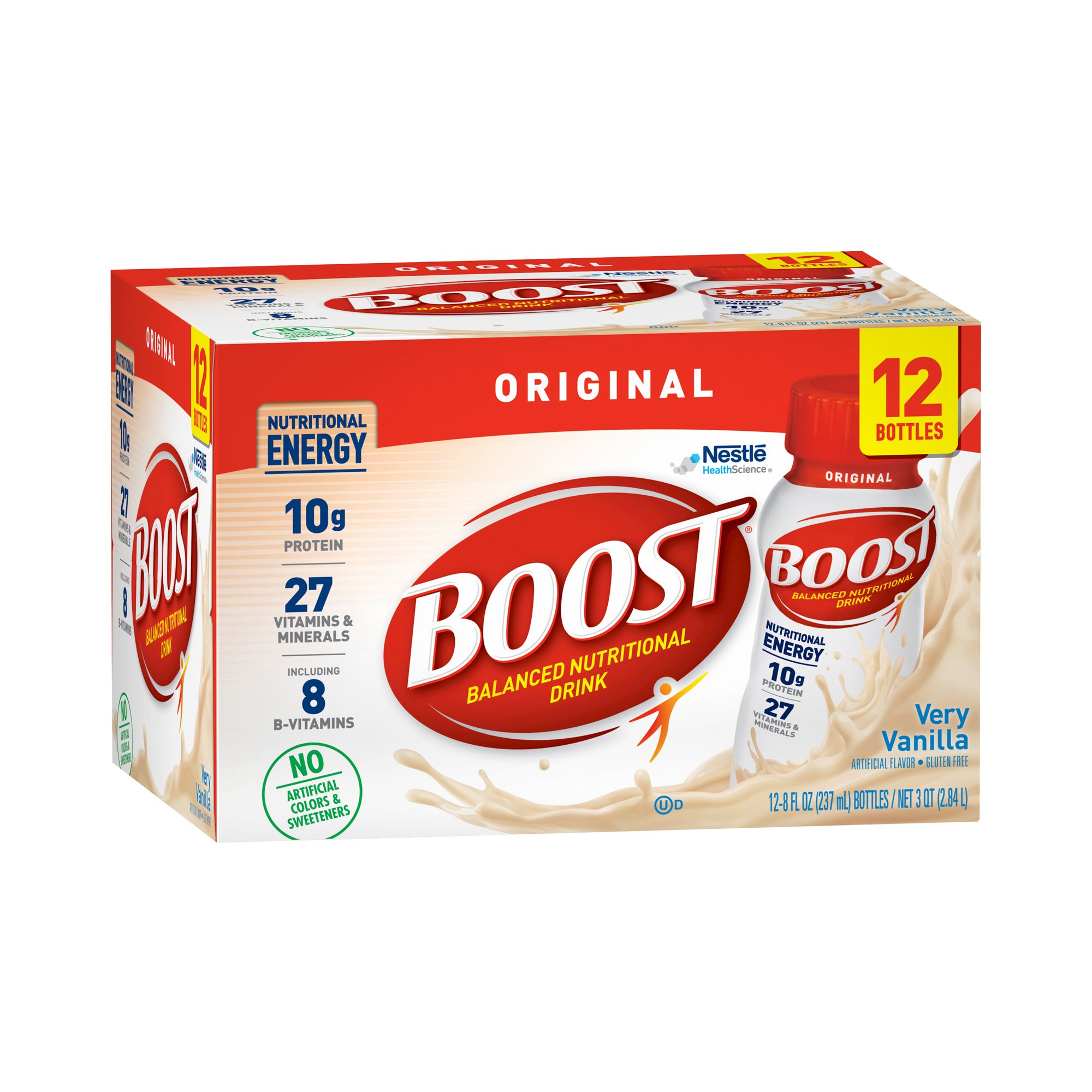 Boost Original Vanilla Balanced Nutritional Drink, 8-ounce bottle MK 1129434